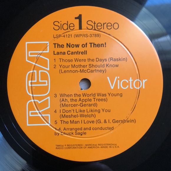 Lana Cantrell The Now Of Then! Vinyl Lp '69 - Picture 4 of 8